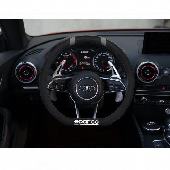products/1201/navlaka volana za auto sparco.jpg - SPARCO NAVLAKA VOLANA 1114GR - BLACK-GRAY FLAT - Xenon Svetla Beograd